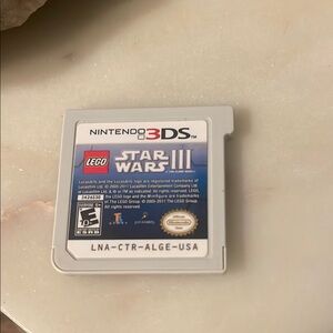 Nintendo 3 DS Lego Star Wars lll Cartridge Only